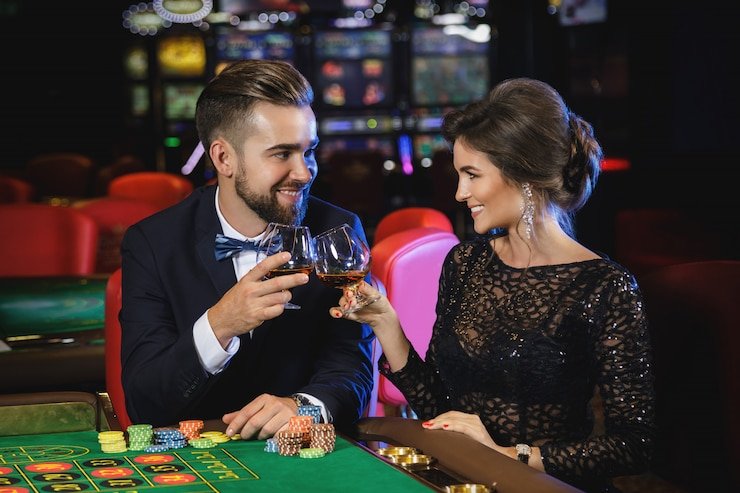 Dealer live casino yang profesional melayani permainan secara langsung