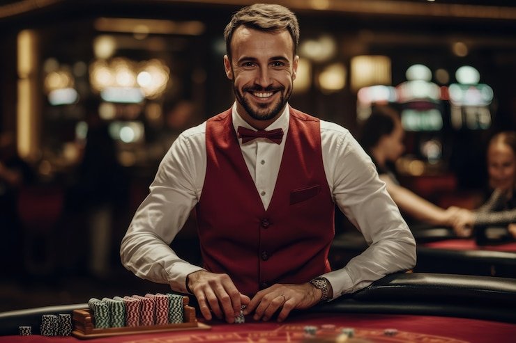 Ilustrasi pengaturan batasan waktu dan budget permainan untuk bertanggung jawab di live casino